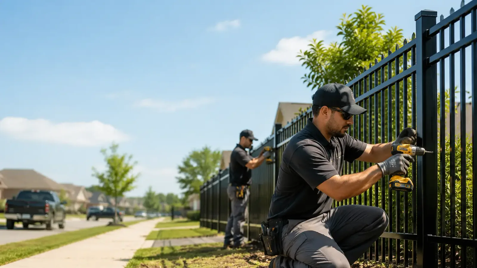 Metal Fence Installation in Chaplin, CT